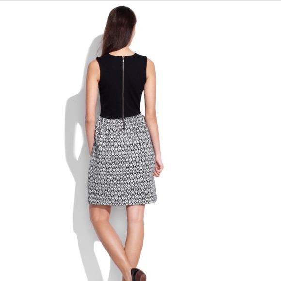 Madewell Diamond Jacquard dress - Picture 2 of 6